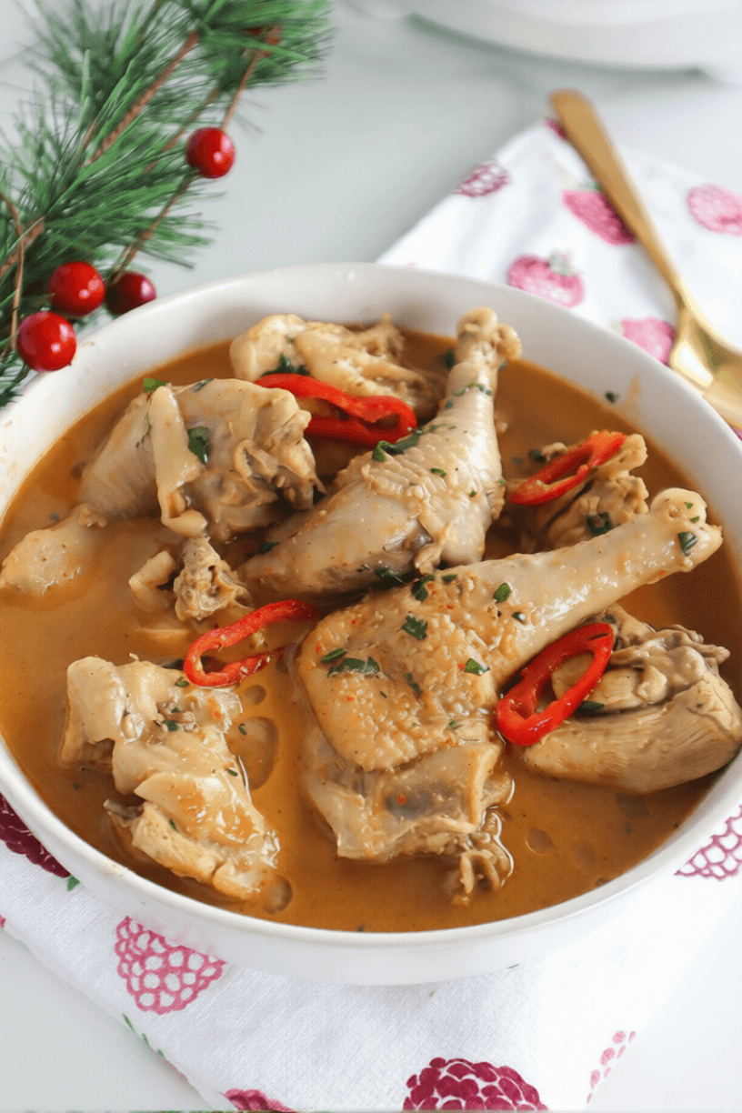 Hard Chicken Pepper Soup