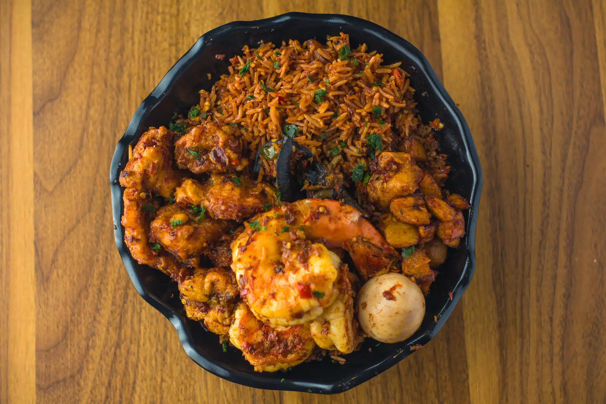 Seafood Jollof